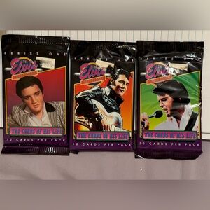 Elvis Presley Trading Cards 3 Packs
Vintage